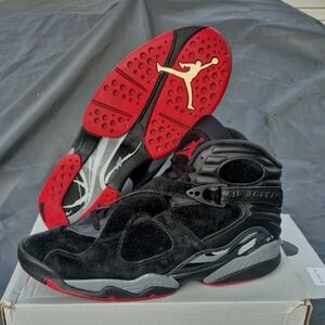 Jordan 8 "Bred" Size 12 Men's 2017 Release - 305381-022